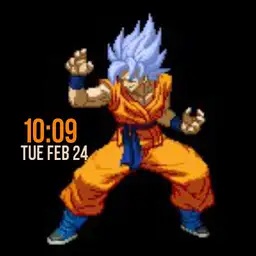 Goku Pixelated animated