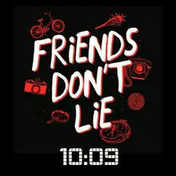 Stranger Things - Friends Dont Lie white