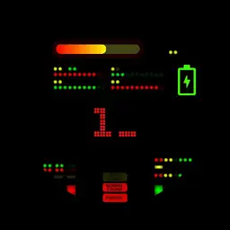 retro digits