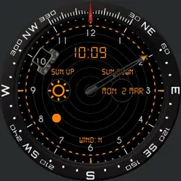 military with compass
