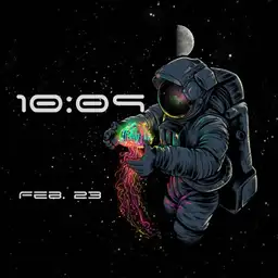 Abstract Astronaut