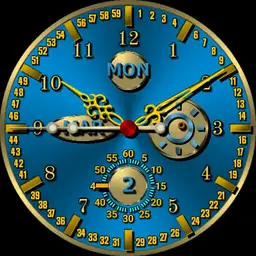 0118 Clock and compass
