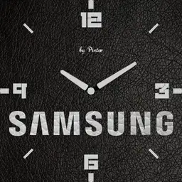 Samsung leather analog