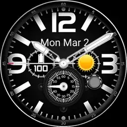 Trident watch face