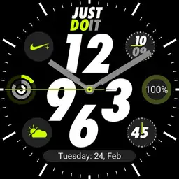 Nike Apple watch a/d ultra lime geeceejay Copy