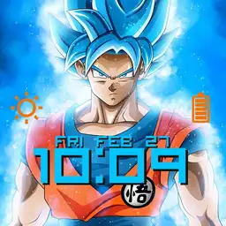 Goku Blue Watch