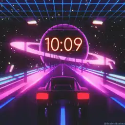 Retro Space Car