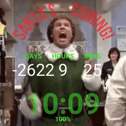 Santas Coming Copy