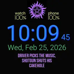 Supernatural driver picks music