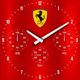 Red fe rrari