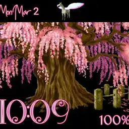 Animated Pink forest
