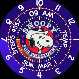 Snoopy for President Gyro