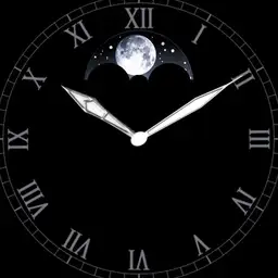Moon phases vintage