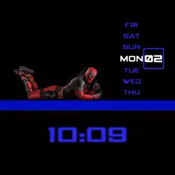 Deadpool Thin Blue Line