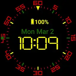 Digital rasta watchface