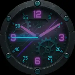Brute ENERGON Futuristic Cyberpunk Watch