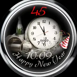Happy New Year Watch Animation