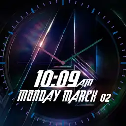 avengers logo watch face