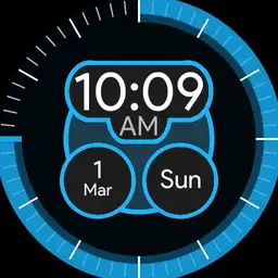 Stopwatch for Gear s3 dark