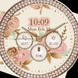 Rose Gold Flowers Copy