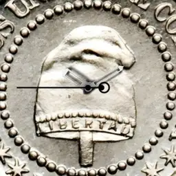 Cupronickel, 1 1/4 C entavos, U.S. de Colombia, 1874