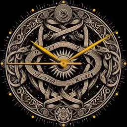 Brute SYMBOL Power Love Health Money Unified Symbol Minimalistic Watch Colours Lume