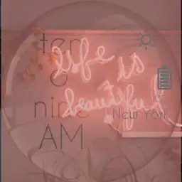 pink letter
