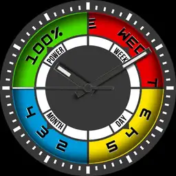 Brute NIGHTVISION Perpetual Calendar Watch Lume