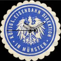 6 German Locality Seals, 10 seconds each, 1