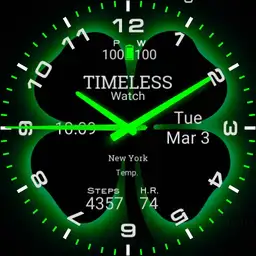 Timeless watch GREEN