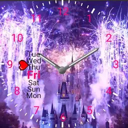 Disney land fireworks