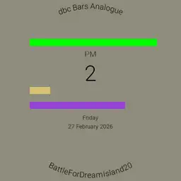 dbc Bars Analogue