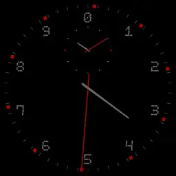 decimal analog minimalista ando 12 hr