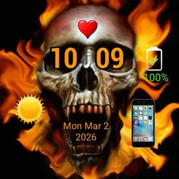 Skull of Flames