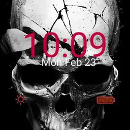 Skull watch