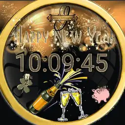 Happy New Year mit Animation