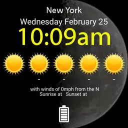 Weather Moon