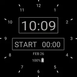 Classic Black Thin - Sport Mode