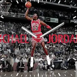 Michael Jordan watch face