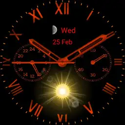 Orange Black watch