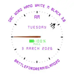 dbc Word Hand white n black 3.8
