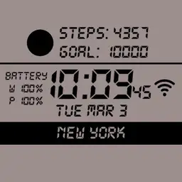 Retro LCD Multicolor