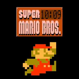Simple Mario 8Bit 3D Watchface