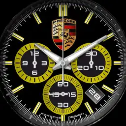 Porsche motorsport yellow Copy