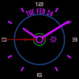 purple watch Copy