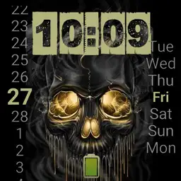 Gold skull Gello