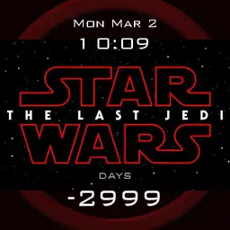 last Jedi countdown