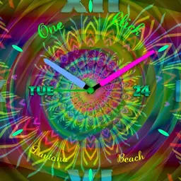 Tie dye and Fry