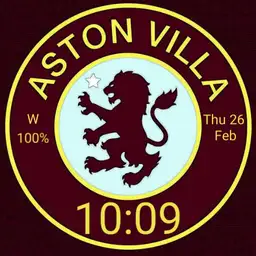 AVFC Round Gold