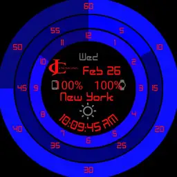 Blue rings